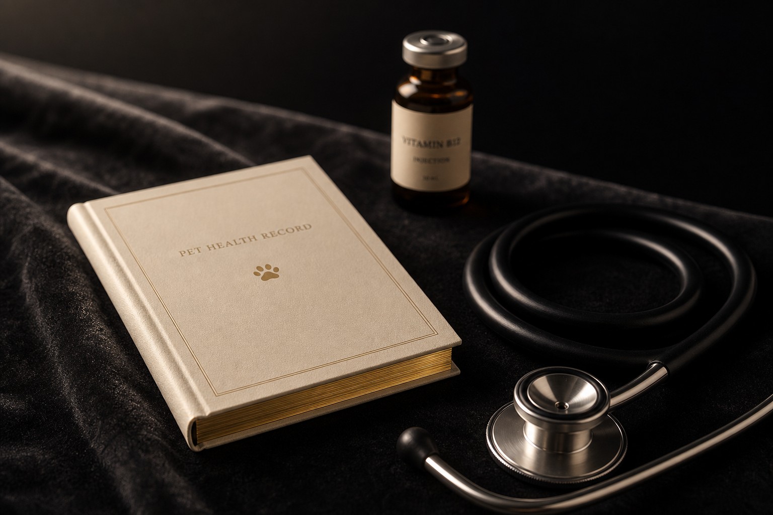 The first veterinary course and health record